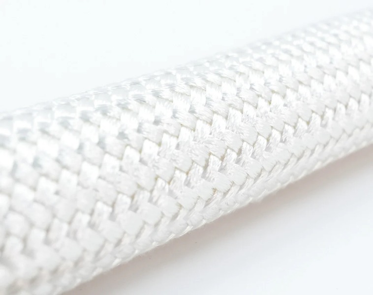 braided silica fiber sleeve
